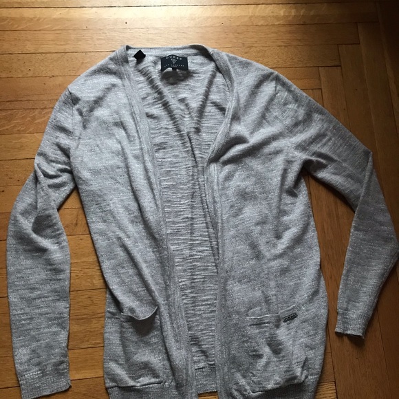 GUESS long beige cardigan with pockets - Picture 3 of 3